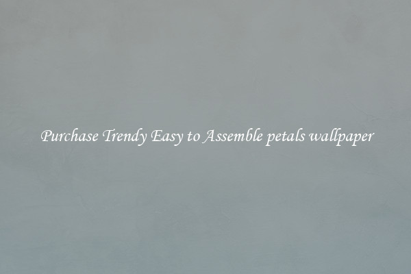 Purchase Trendy Easy to Assemble petals wallpaper