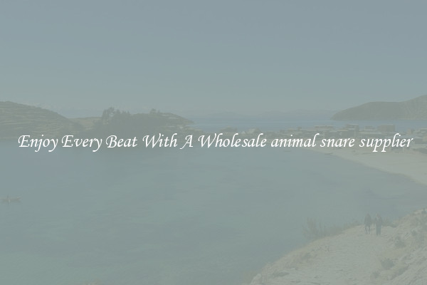 Enjoy Every Beat With A Wholesale animal snare supplier