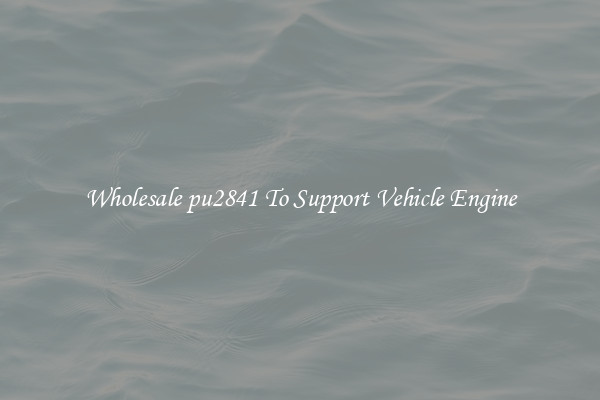 Wholesale pu2841 To Support Vehicle Engine